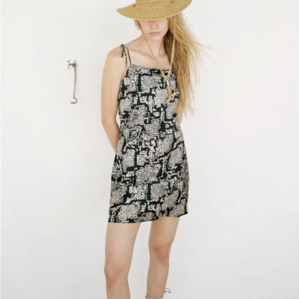 Zara Mini Dress - Snake Print XS
